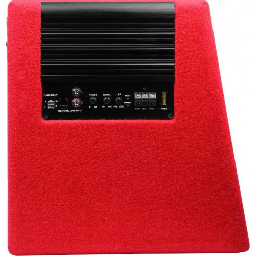 Сабвуфер автомобильный УРАЛ АС-У12А (красный) 1