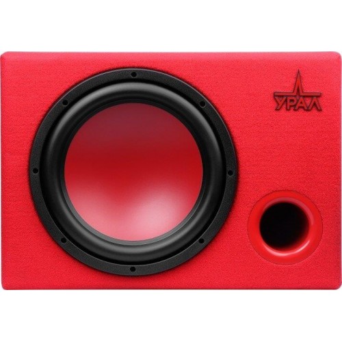 Сабвуфер автомобильный УРАЛ АС-У12А (красный) 3