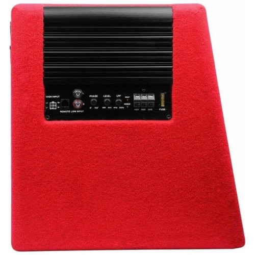 Сабвуфер автомобильный УРАЛ АС-У12А (красный) 4