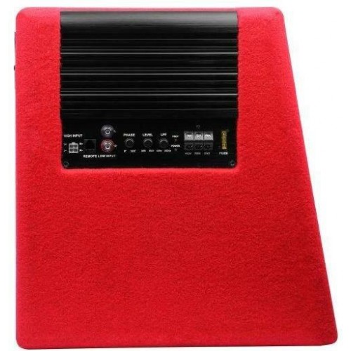 Сабвуфер автомобильный УРАЛ АС-У12А (красный) 8