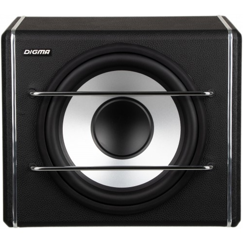 Сабвуфер автомобильный DIGMA DCS-120 (черный/серебристый) 4