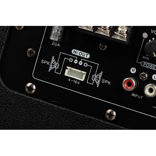 Сабвуфер автомобильный DIGMA DCS-120 (черный/серебристый) 6