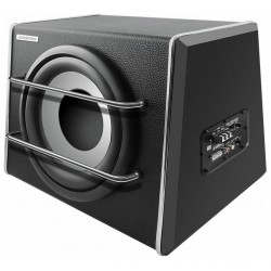 Сабвуфер автомобильный DIGMA DCS-80 (черный/серебристый)