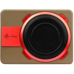 Сабвуфер автомобильный Урал ПМН-2 (черный/красный)