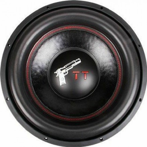 Сабвуфер автомобильный Урал ТТ 15 (черный/красный) 5