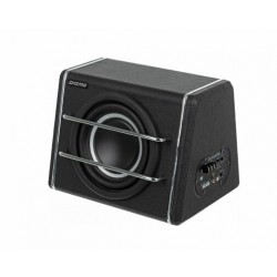 Сабвуфер автомобильный DIGMA DCS-80 (черный/серебристый)