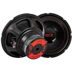 Сабвуфер автомобильный Kicx GT-12M 500Вт (черный)