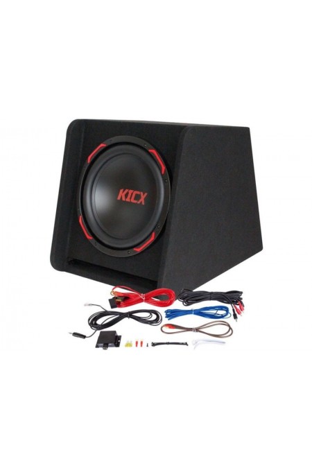 Сабвуфер автомобильный KICX GT305BPA 350Вт (черный) 1