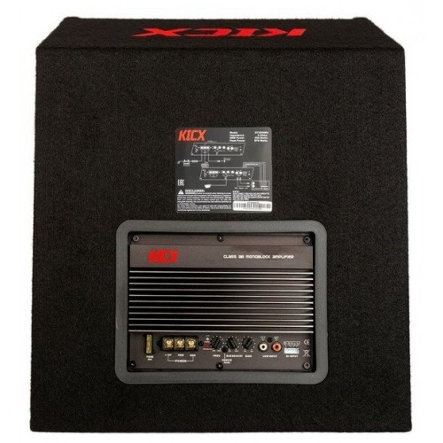 Сабвуфер автомобильный KICX GT305BPA 350Вт (черный) 6