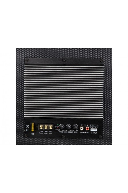 Сабвуфер автомобильный Kicx GT500BPA (черный) 