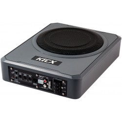 Сабвуфер автомобильный Kicx Q200BA 300Вт (черный)