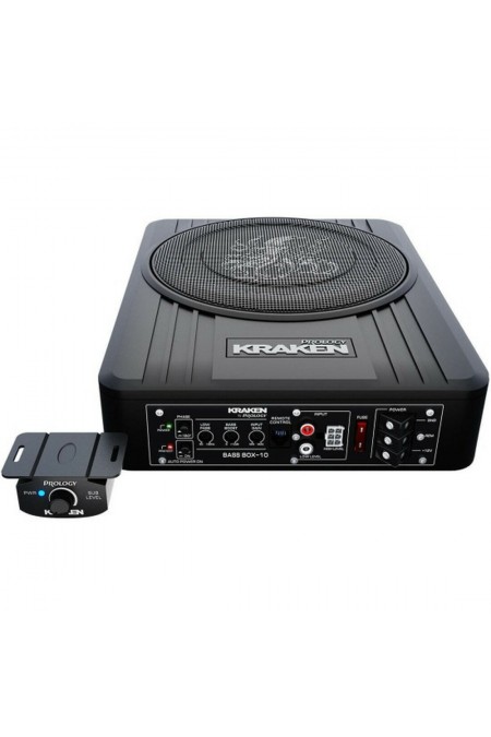 Сабвуфер автомобильный Prology Box-10 120Вт (черный) 