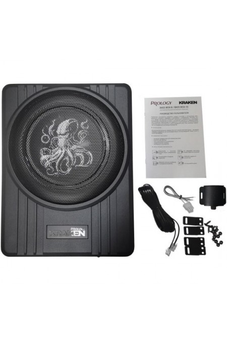 Сабвуфер автомобильный Prology Box-10 120Вт (черный) 1