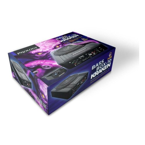 Сабвуфер автомобильный Prology Box-10 120Вт (черный) 2
