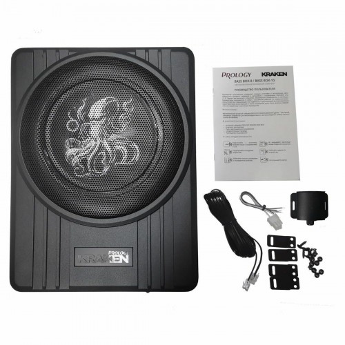 Сабвуфер автомобильный Prology Box-10 120Вт (черный) 7