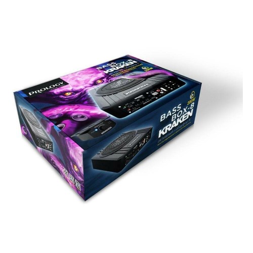 Сабвуфер автомобильный Prology Box-8 100Вт (черный) 9