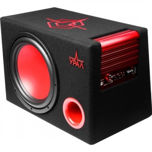 Сабвуфер автомобильный УРАЛ АС-У12А (черный) 