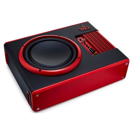 Сабвуфер автомобильный Урал АС-У12А (черный/красный) 2