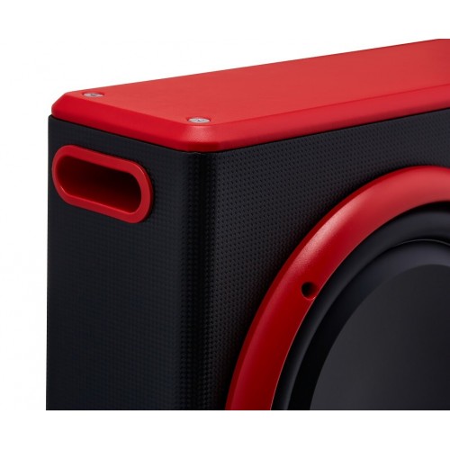 Сабвуфер автомобильный Урал АС-У12А (черный/красный) 3