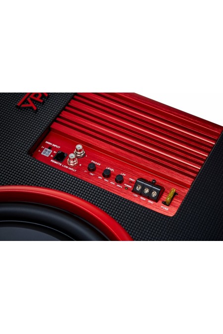 Сабвуфер автомобильный Урал АС-У12А (черный/красный) 6