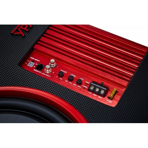 Сабвуфер автомобильный Урал АС-У12А (черный/красный) 6