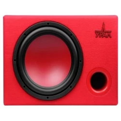 Сабвуфер автомобильный УРАЛ АС-У12А (красный)