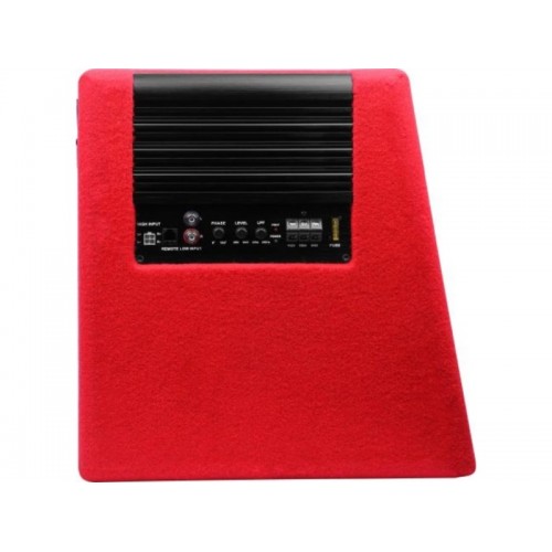 Сабвуфер автомобильный УРАЛ АС-У12А (красный) 3