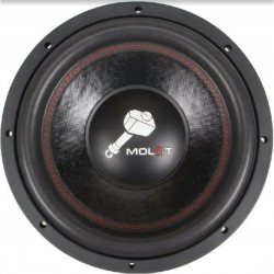 Сабвуфер автомобильный УРАЛ Molot 12 300Вт (черный)