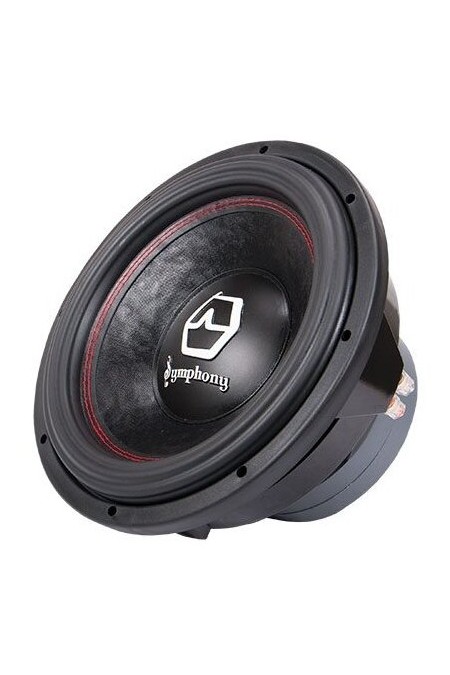 Сабвуфер автомобильный Урал Symphony 12 (черный/красный) 1