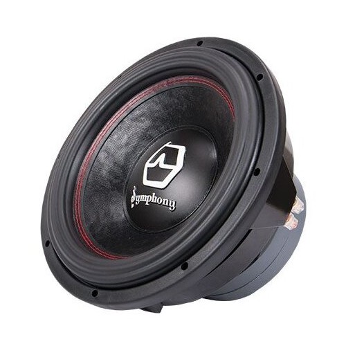 Сабвуфер автомобильный Урал Symphony 12 (черный/красный) 1