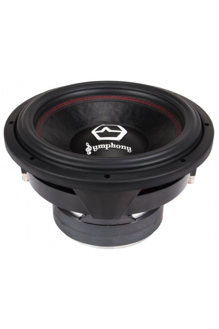 Сабвуфер автомобильный Урал Symphony 12 (черный/красный) 3
