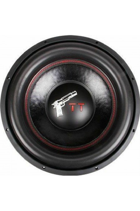 Сабвуфер автомобильный Урал ТТ 15 (черный/красный) 3