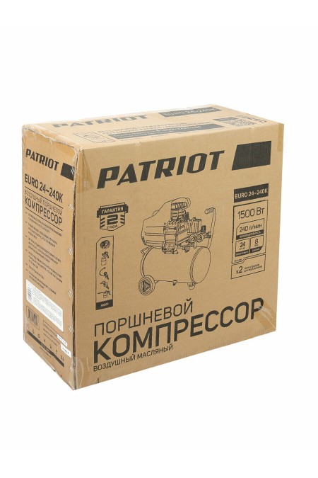 Компрессор PATRIOT Euro 24/240K 6