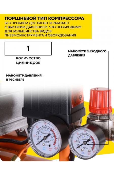 Компрессор Вихрь КМП-24/230АМ 3