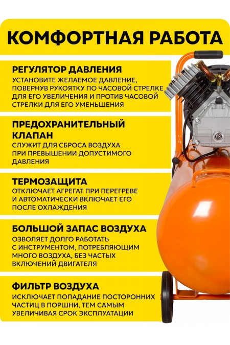 Компрессор Вихрь КМП-400/100 4