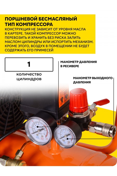 Компрессор Вихрь КП-195/24 3