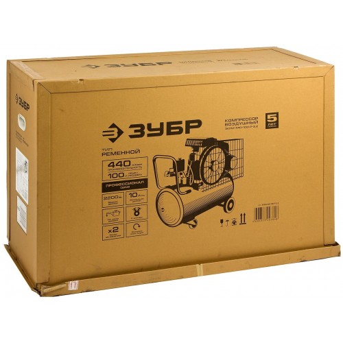 Компрессор Зубр ЗКПМ-440-100-Р-2.2 7