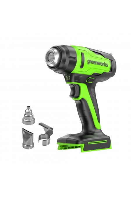 Фен строительный GreenWorks G24HG (3400207) без АКБ и ЗУ 