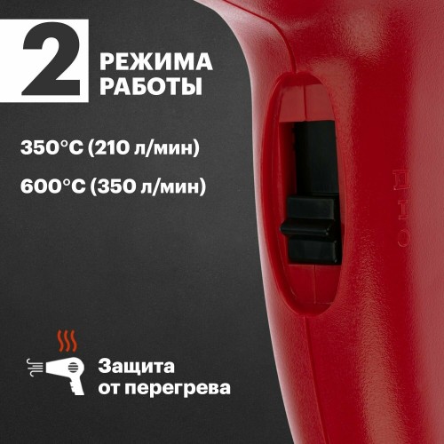 Фен строительный REXANT STANDART 12-0054 1