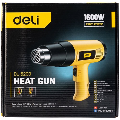Фен технический Deli DL5200 4