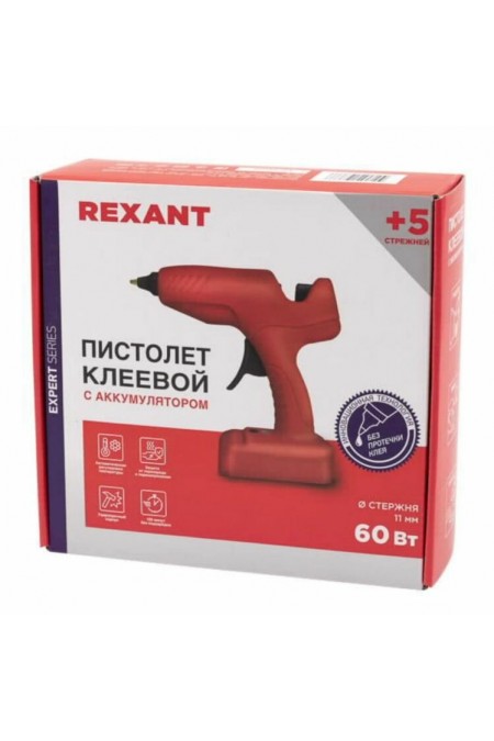Пистолет клеевой REXANT 12-1553 8