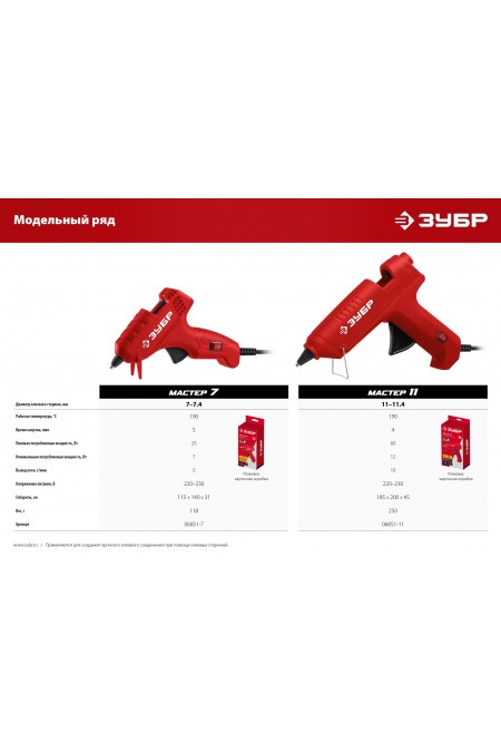 Термопистолет ЗУБР 06851-7 8