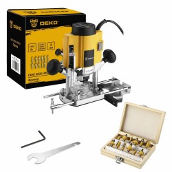 Фрезер DEKO DKR1600E+набор фрез RBS12 (12 предметов) (063-4221)
