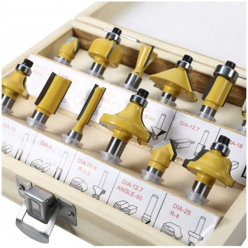 Фрезер DEKO DKR1600E+набор фрез RBS12 (12 предметов) (063-4221) 2