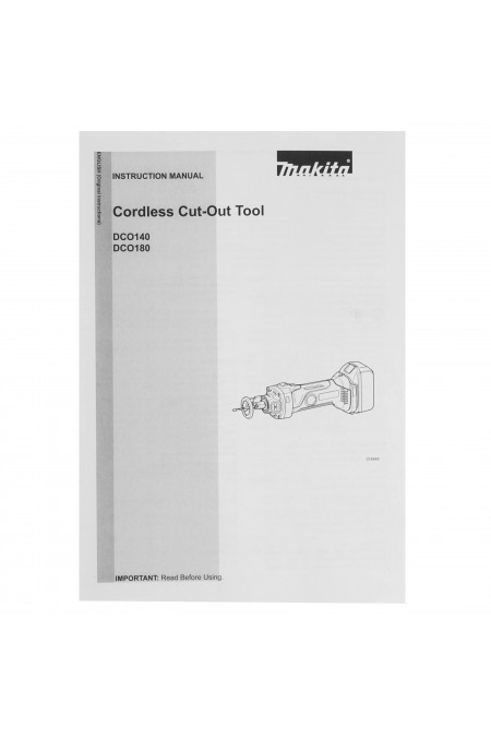 Фрезер MAKITA DCO180Z без АКБ и ЗУ 6