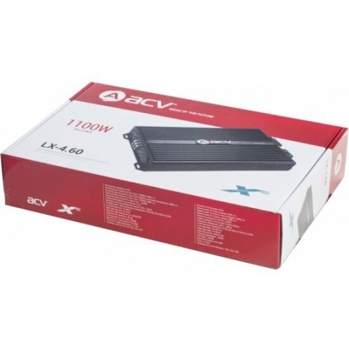 Автомобильный усилитель ACV LX-4.60 (черный) 6