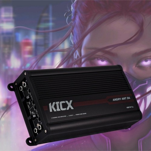 Автомобильный усилитель KICX ANGRY ANT D4 (черный) 6