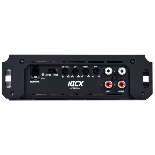 Автомобильный усилитель Kicx AP 1000D ver.2 одноканальный (черный) 4