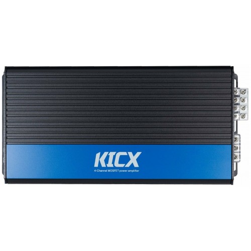 Автомобильный усилитель Kicx AP 120.4 ver.2 (черный) 4