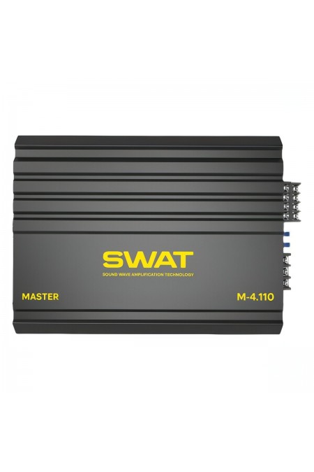 Автомобильный усилитель Swat M-4.110 (черный) 